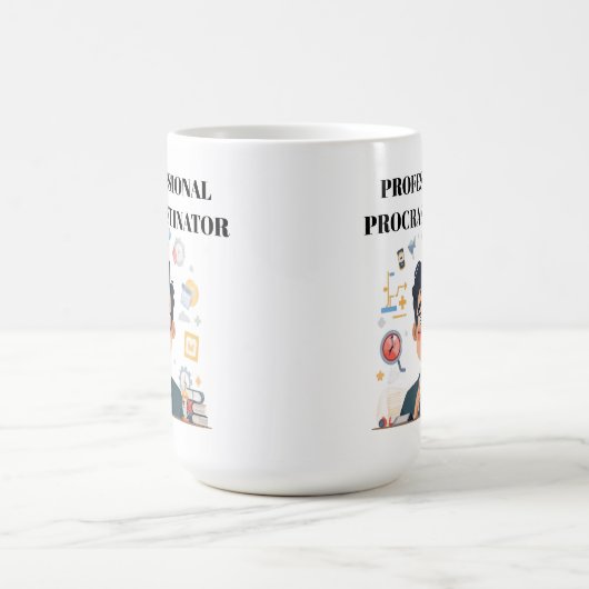 Professional Procrastinator Coffee Mug (Centre)