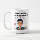 Professional Procrastinator Coffee Mug (Gauche)