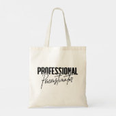 Professional Procrastinator Tote Bag (Achterkant)