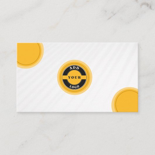 Professional QR Code Business Card Visitekaartje (Voorkant)