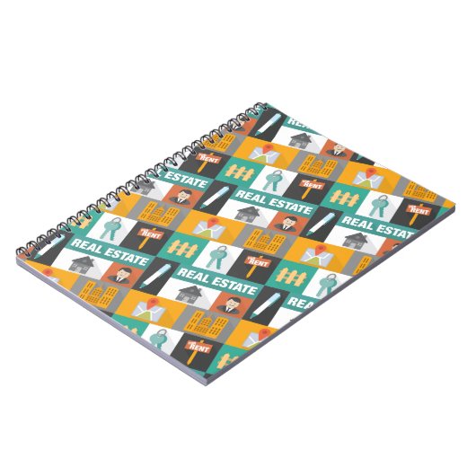 Professional Real Estate Agent Notitieboek (Linkerzijde)