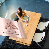 Professional Real Estate Broker Agent Roos QR CODE Visitekaartje