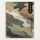 Professional Script on Elegant Camouflage Pattern Planner (Voorkant)