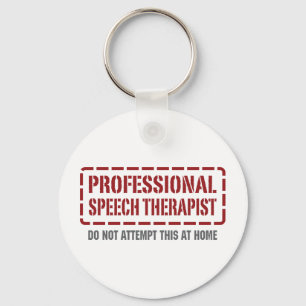 Professional Speech Therapist Sleutelhanger