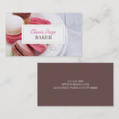 Professional Sweets Carte de visite de boulangerie (Devant / Derrière)