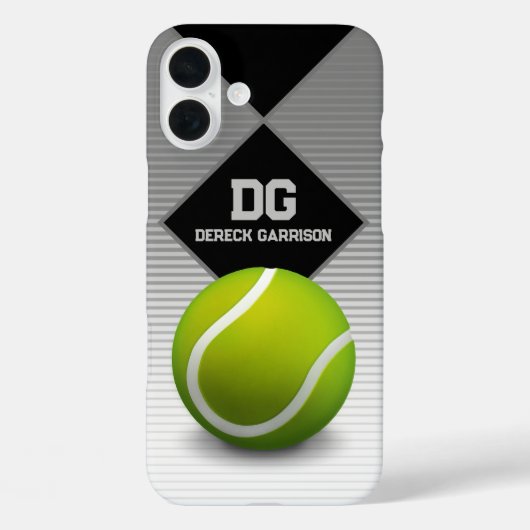 Professional Tennis Player | INITIALEN Case-Mate iPhone Case (Achterkant)