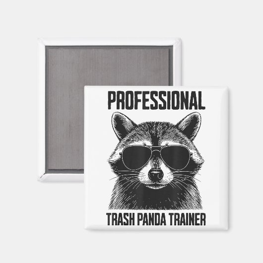Professional Trash Panda Trainer Magneet (Voorkant / Achterkant)
