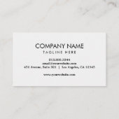 Professional Tree Trimming & Arborist Services     Visitekaartje (Achterkant)