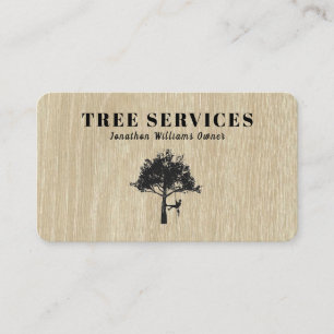 Professional Tree Trimming Service Visitekaartje