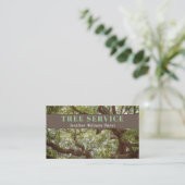 Professional Tree Trimming Service Visitekaartje (Staand voorkant)