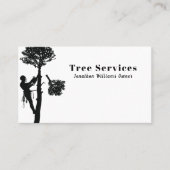 Professional Tree Trimming Services Visitekaartje (Voorkant)