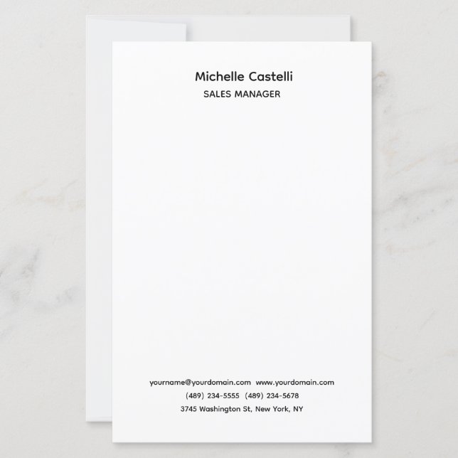 Professional Unique Classical Simple (Voorkant)