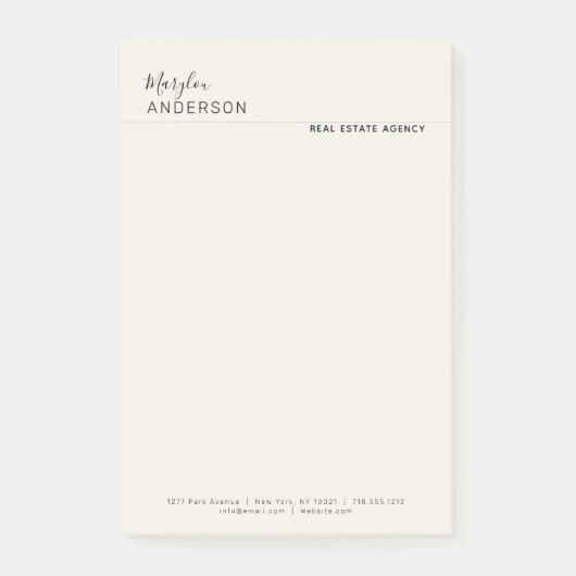 Professional - UNISEX Post-it® Notes (Voorkant)