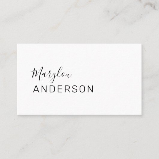 Professional - UNISEX Visitekaartje (Voorkant)