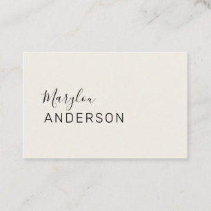 Professional - UNISEX Visitekaartje