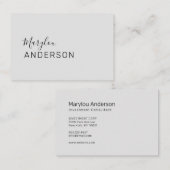 Professional - UNISEX Visitekaartje (Voorkant / Achterkant)