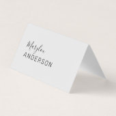 Professional - UNISEX Visitekaartjes (Voorkant)