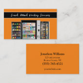 Professional Vending Machine Service Visitekaartje (Voorkant / Achterkant)