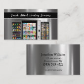 Professional Vending Machine Service Visitekaartje (Voorkant / Achterkant)