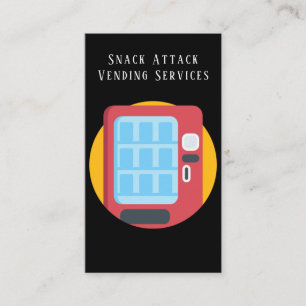 Professional Vending Machine Service Visitekaartje