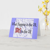 Professionals in chirurgie — Giften Kaart (Gele Bloem)