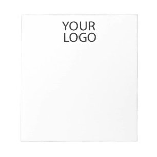 Professioneel Aangepast Bedrijf Logo Business Wit Notitieblok