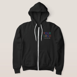 Professioneel Aangepast Bedrijf Logo Business Zwar Hoodie