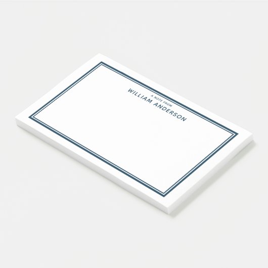 Professioneel aangepast post-it® notes (Schuin)