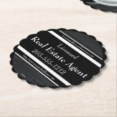 Professioneel Adverteren Onderzetter papier - HAMb (Gekanteld)