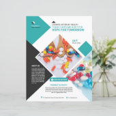 Professioneel Apotheek Flyer Sjabloon (Staand voorkant)