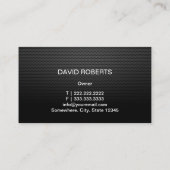 Professioneel, automatisch gegevens over reparatie visitekaartje (Achterkant)