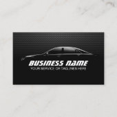 Professioneel, automatisch gegevens over reparatie visitekaartje (Voorkant)