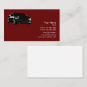 Professioneel autothema visitekaartje (Voorkant / Achterkant)