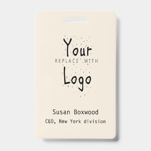 Professioneel Badge Logo Vervanging Aangepaste Tek (Voorzijde)