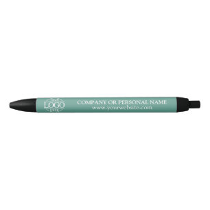Professioneel bedrijfslogo in Teal Groen Blauwe Inkt Pen