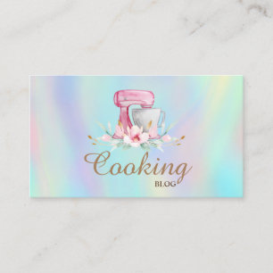 Professioneel, Bloem Mixer, Koken Holografisch Visitekaartje