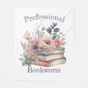 Professioneel Boekenwurm Fleece Deken