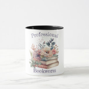 Professioneel Boekenwurm Mok