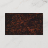 Professioneel brons visitekaartje (Achterkant)