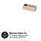 Professioneel Corporate Logo Kantoor Retouradres Rubberstempel (Gestempeld)