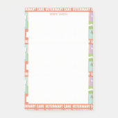 Professioneel Dierenarts•Aangepast Post-it® Notes (Voorkant)