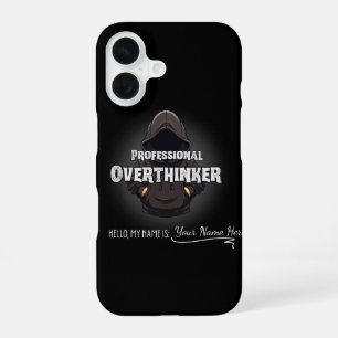 Professioneel Doorzieter Funny Aangepaste Naam iPhone 16 Hoesje