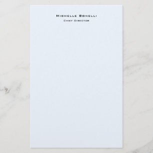 Professioneel Eenvoudig Modern Minimalistisch Alic Briefpapier