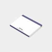 Professioneel eenvoudig voor hem: Schone Masculine Post-it® Notes (Schuin)