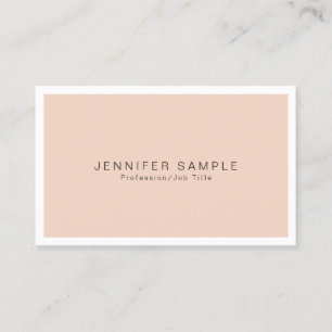 Professioneel Elegant Kleuren Modern Chique Ontwer Visitekaartje