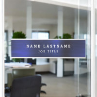 Professioneel Elegant Marine Blauw Bureau