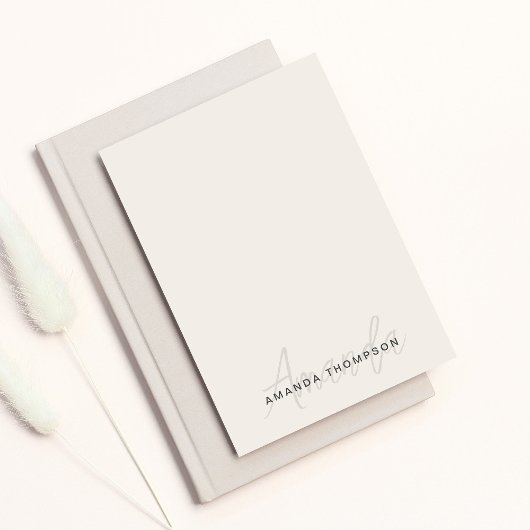 Professioneel Elegant Modern Gepersonaliseerd met Post-it® Notes