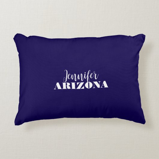 Professioneel elegant modern minimalistisch donker accent kussen (Voorkant)