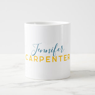 Professioneel elegant modern minimalistisch eenvou extra grote beker