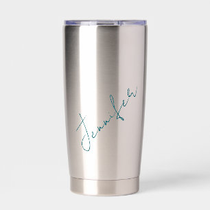 Professioneel elegant modern minimalistisch eenvou geïsoleerde drinkbeker